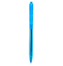 Ручка шариковая Deli EQ02736-1 Arrow 0.7мм прозрачный ассорти синие чернила (1шт)