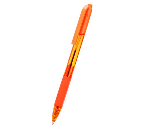 Ручка шариковая Deli EQ02736-1 Arrow 0.7мм прозрачный ассорти синие чернила (1шт)