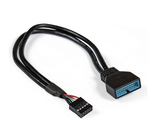 Exegate EX284940RUS Кабель-переходник USB 2.0-USB 3.0 ExeGate EX-CC-U3U2-0.3 (9pin/19pin, 0,3м) Exegate EX284940RUS Кабель-переходник USB 2.0-USB 3.0 ExeGate EX-CC-U3U2-0.3 (9pin/19pin, 0,3м)