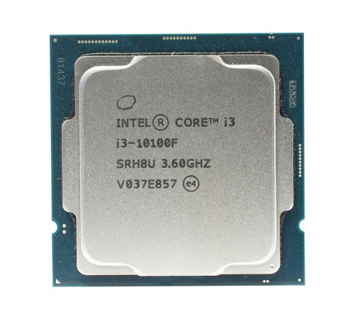 Процессор Intel Core I3-10100F OEM (Comet Lake, 14nm, C4/T8, Base 3,60GHz, Turbo 4,30GHz, Without Graphics, L3 6Mb, TDP 65W, S1200)