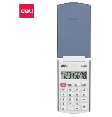 Калькулятор карманный Deli E39217/BLACK черный 8-разр.