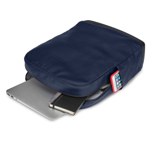 Рюкзак Moleskine CLASSIC (ET86UBKB20) 32x42x11см эко-кожа синий сапфир Рюкзак Moleskine CLASSIC (ET86UBKB20) 32x42x11см эко-кожа синий сапфир