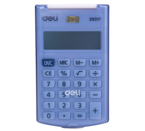 Калькулятор карманный Deli E39217/BLUE синий 8-разр. Калькулятор карманный Deli E39217/BLUE синий 8-разр.