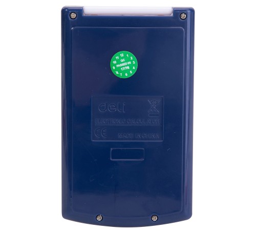 Калькулятор карманный Deli E39217/BLUE синий 8-разр. Калькулятор карманный Deli E39217/BLUE синий 8-разр.