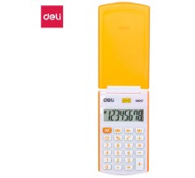 Калькулятор карманный Deli E39217/OR оранжевый 8-разр.