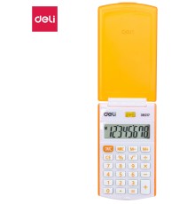 Калькулятор карманный Deli E39217/OR оранжевый 8-разр.