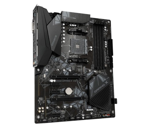 Материнская плата Gigabyte B550 GAMING X V2 Soc-AM4 AMD B550 4xDDR4 ATX AC`97 8ch(7.1) GbLAN RAID+DVI+HDMI