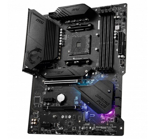 Материнская плата MSI MPG B550 GAMING PLUS Soc-AM4 AMD B550 4xDDR4 ATX AC`97 8ch(7.1) GbLAN RAID+HDMI+DP