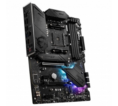 Материнская плата MSI MPG B550 GAMING PLUS Soc-AM4 AMD B550 4xDDR4 ATX AC`97 8ch(7.1) GbLAN RAID+HDMI+DP