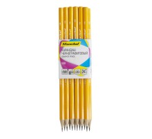 Карандаш ч/г Silwerhof Basic 120637-00 2мм HB шестигран. дерево карт.пер.