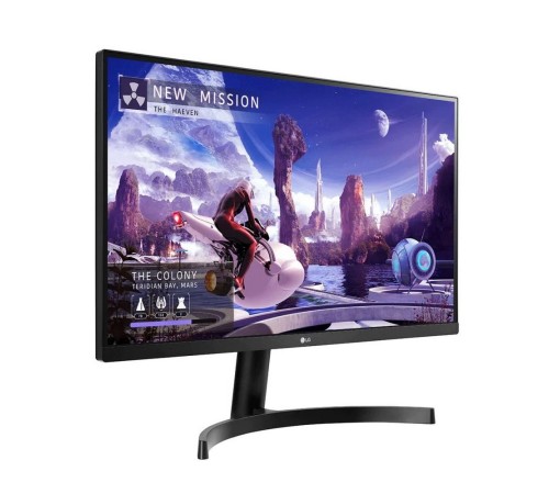 Монитор LG 27" 27QN600-B IPS LED, 2560x1440, 5ms, 178°/178°, 350cd/m2, 1000:1 (Mega DCR), 2*HDMI, DP, 75Hz, AMD FreeSync, HDR10, Black (27QN600-B)