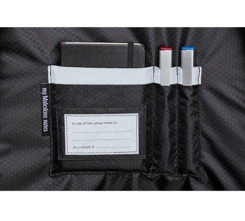 Рюкзак Moleskine METRO FOLDOVER (ET82MTFBKBK) 31x42x10см полиамид черный Рюкзак Moleskine METRO FOLDOVER (ET82MTFBKBK) 31x42x10см полиамид черный