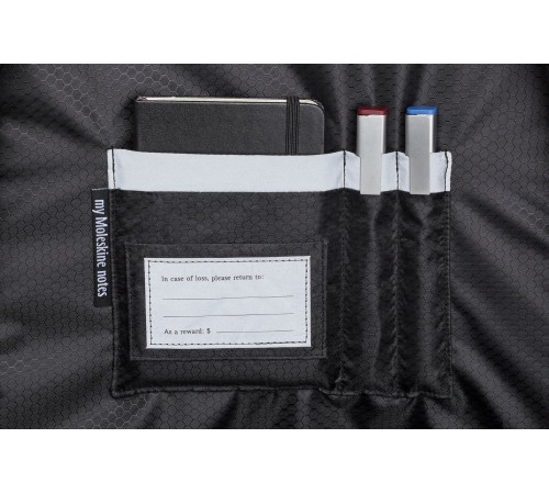 Рюкзак Moleskine METRO (ET82MTBKBK) 31x47x13см полиамид черный Рюкзак Moleskine METRO (ET82MTBKBK) 31x47x13см полиамид черный