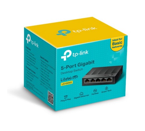 Коммутатор TP-Link LS1005G 5G неуправляемый Коммутатор TP-Link LS1005G 5G неуправляемый