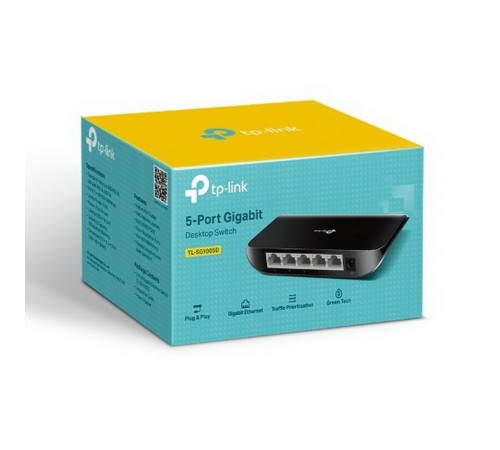 Коммутатор TP-Link TL-SG1005D 5G неуправляемый Коммутатор TP-Link TL-SG1005D 5G неуправляемый