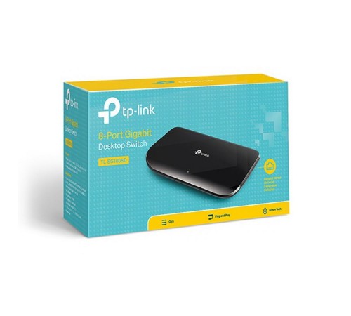 Коммутатор TP-Link TL-SG1008D 8G неуправляемый
