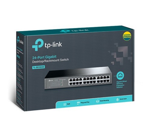Коммутатор TP-Link TL-SG1024D 24G неуправляемый Коммутатор TP-Link TL-SG1024D 24G неуправляемый
