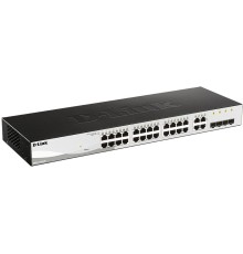 Коммутатор D-Link DGS-1210-28/FL 24G 4GBIC управляемый