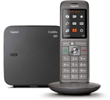 Р/Телефон Dect Gigaset CL660A SYS RUS черный автооветчик АОН