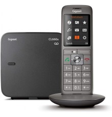 Р/Телефон Dect Gigaset CL660A SYS RUS черный автооветчик АОН