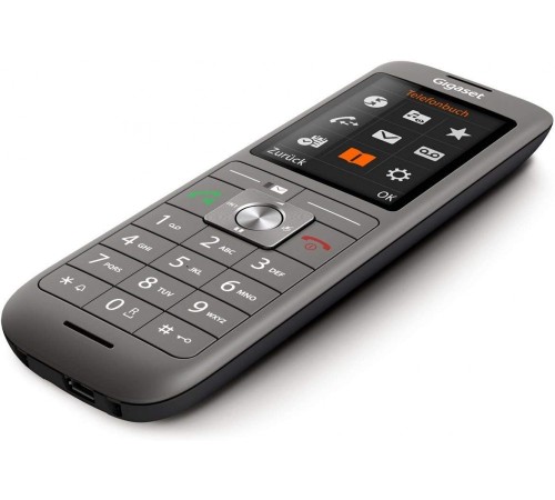 Р/Телефон Dect Gigaset CL660A SYS RUS черный автооветчик АОН