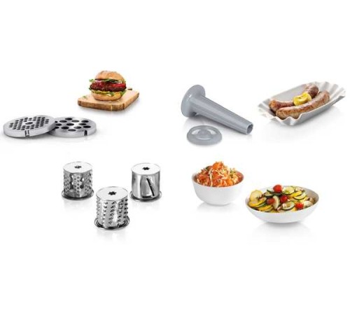 Мясорубка Bosch Smart Power MFW2514W 1500Вт белый
