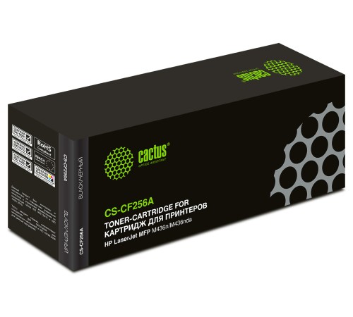 Картридж лазерный Cactus CS-CF256A CF256A черный (7400стр.) для HP LJ MFP M436n/M436nda