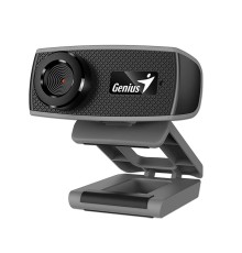 Камера Web Genius FaceCam 1000X v2 черный 1Mpix (1280x720) USB2.0 с микрофоном для ноутбука