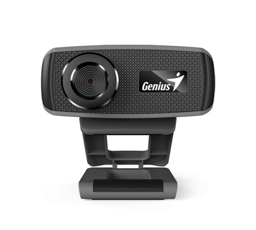 Камера Web Genius FaceCam 1000X v2 черный 1Mpix (1280x720) USB2.0 с микрофоном для ноутбука