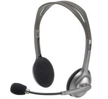 Гарнитура Logitech H111 (1 x 3.5мм, кабель 1.8м) (арт. 981-000594, M/N: A-00021)