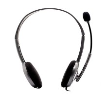 Гарнитура Logitech H110 (2 x 3.5мм, кабель 1.8м) (арт. 981-000472, M/N: A-00021)