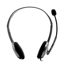 Гарнитура Logitech H110 (2 x 3.5мм, кабель 1.8м) (арт. 981-000472, M/N: A-00021)