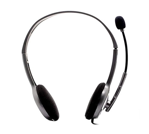 Гарнитура Logitech H111 (1 x 3.5мм, кабель 1.8м) (арт. 981-000594, M/N: A-00021)