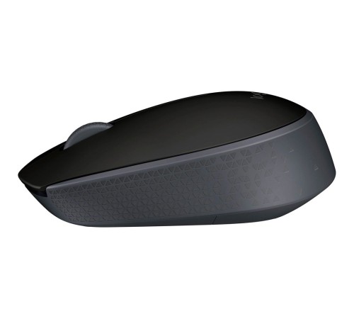 Мышь Logitech B170 черный оптическая (800dpi) беспроводная USB для ноутбука (2but)