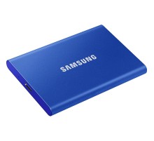 Накопитель SSD Samsung USB-C 2Tb MU-PC2T0H/WW T7 1.8" синий