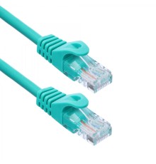 Кабель ACD Патч-корд ACD-LPU5E-10G |ACD-LPU5E-10G| Cat5e UTP 24AWG 4Pair, 7/0.18мм CCA Зеленый,1.0м, (741418)