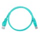 Кабель ACD Патч-корд ACD-LPU5E-5DG |ACD-LPU5E-5DG| Cat5e UTP 24AWG 4Pair, 7/0.18мм CCA Зеленый, 0.5м, (741364)
