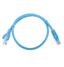 Кабель ACD Патч-корд ACD-LPU5E-5DL |ACD-LPU5E-5DL| Cat5e UTP 24AWG 4Pair, 7/0.18мм CCA Синий, 0.5м, (741395)