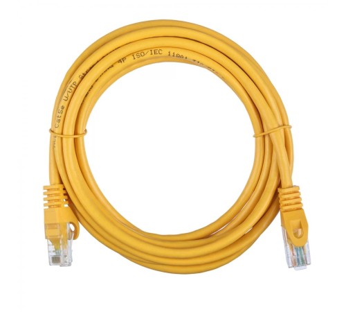 Кабель ACD Патч-корд ACD-LPU5E-30Y |ACD-LPU5E-30Y| Cat5e UTP 24AWG 4Pair, 7/0.18мм CCA Желтый, 3.0м Кабель ACD Патч-корд ACD-LPU5E-30Y |ACD-LPU5E-30Y| Cat5e UTP 24AWG 4Pair, 7/0.18мм CCA Желтый, 3.0м