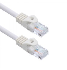 Кабель ACD Патч-корд ACD-LPU5C-10W |ACD-LPU5C-10W| Cat5e UTP 24AWG 4Pair, 7/0.18мм CU Белый, 1.0м, (741746)