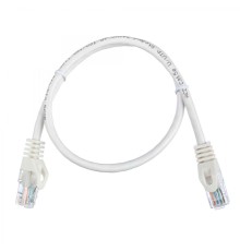 Кабель ACD Патч-корд ACD-LPU5C-5DW |ACD-LPU5C-5DW| Cat5e UTP 24AWG 4Pair, 7/0.18мм CU Белый, 0.5м (741722)