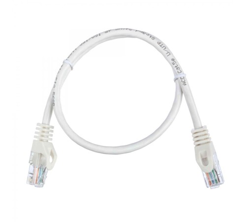 Кабель ACD Патч-корд ACD-LPU5C-5DW |ACD-LPU5C-5DW| Cat5e UTP 24AWG 4Pair, 7/0.18мм CU Белый, 0.5м (741722) Кабель ACD Патч-корд ACD-LPU5C-5DW |ACD-LPU5C-5DW| Cat5e UTP 24AWG 4Pair, 7/0.18мм CU Белый, 0.5м (741722)