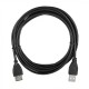 Кабель ACD Кабель ACD-U2AAF-30L |ACD-U2AAF-30L| USB 2.0, A male - A feмale, ТТХ: |ACD-U2AAF-30L| (7/0.12BC+PE)*1P+(7/0.12BC+PE)*2C+7/0.12BC+AL+PVC OD4.0, Черный, 3м (742064)