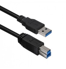 Кабель ACD Кабель ACD-U3ABM-20L |ACD-U3ABM-20L| USB 3.0, A male - B male, ТТХ: |ACD-U3ABM-20L| (7/0.12BC+HDPE)*1P+|(7/0.12BC+HDPE)*2C+7/0.12BC+AL|*2P +7/0.16BC*2C+AL+7/0.12BC+B(80/0.12AL)PVC5.5, Черный, 2м (742088)
