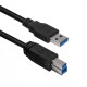 Кабель ACD Кабель ACD-U3ABM-10L |ACD-U3ABM-10L| USB 3.0, A male - B male, ТТХ: |ACD-U3ABM-10L| (7/0.12BC+HDPE)*1P+|(7/0.12BC+HDPE)*2C+7/0.12BC+AL|*2P +7/0.16BC*2C+AL+7/0.12BC+B(80/0.12ALм)PVC5.5, Черный, 1м (742071)