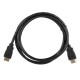 Кабель ACD Кабель ACD-DHHM1-18B |ACD-DHHM1-18B| HDMI 1.4, Golden Plated,19m/19m, Черный, 1.8м, (742170)