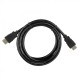 Кабель ACD Кабель ACD-DHHM2-18B |ACD-DHHM2-18B| HDMI 2.0, Golden Plated,19m/19m, Черный, 1.8м, (742231)