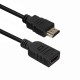 Кабель ACD Кабель ACD-DHHF1-50B |ACD-DHHF1-50B| HDMI 1.4, Golden Plated,19m/19f, HDMI extension, Черный, 5м |ACD-DHHF1-50B| (74229)