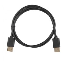 Кабель ACD Кабель ACD-DDPM2-10B |ACD-DDPM2-10B| DisplayPort 1.2, Golden Plated,20m/20m, Черный, 1м (742347)