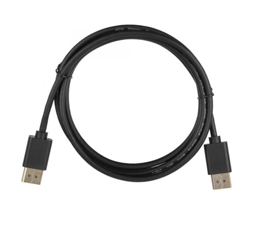 Кабель ACD Кабель ACD-DDPM2-18B |ACD-DDPM2-18B| DisplayPort 1.2, Golden Plated,20m/20m, Черный, 1.8м (742354) Кабель ACD Кабель ACD-DDPM2-18B |ACD-DDPM2-18B| DisplayPort 1.2, Golden Plated,20m/20m, Черный, 1.8м (742354)